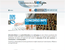 Tablet Screenshot of informaticanetizen.it